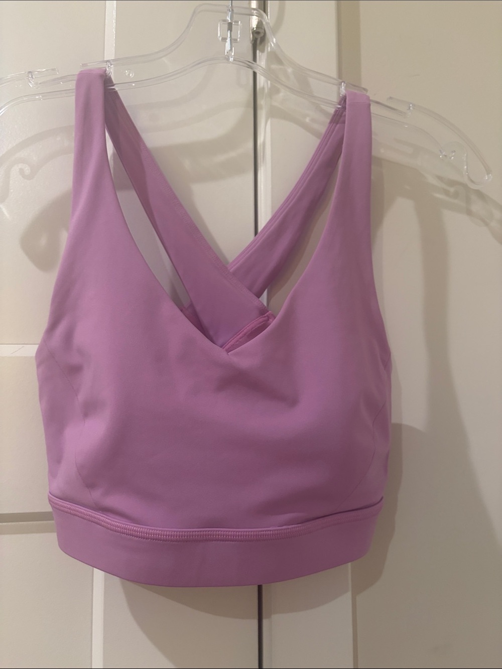 Lululemon Lilac Cross-Back Bralette -